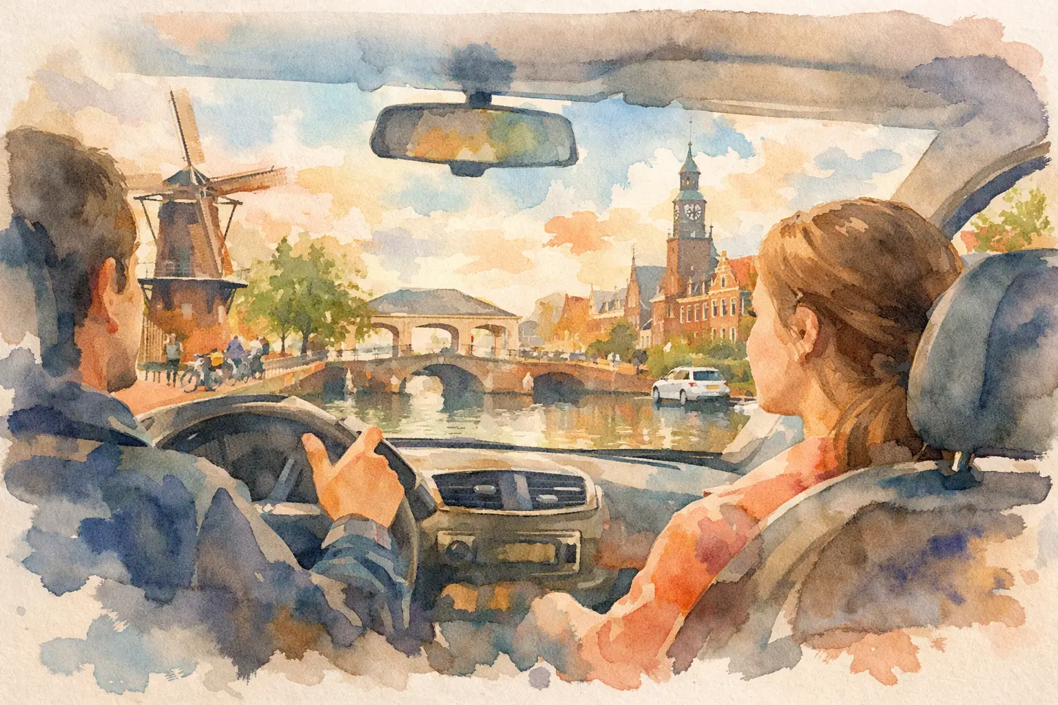 De English learner experience bij rijles in Leiden