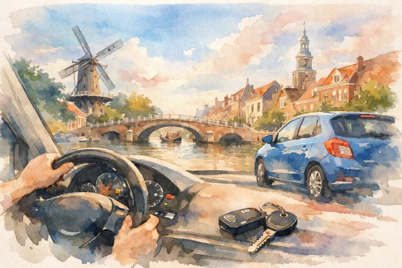 Gids voor het halen van rijbewijs B in Leiden
