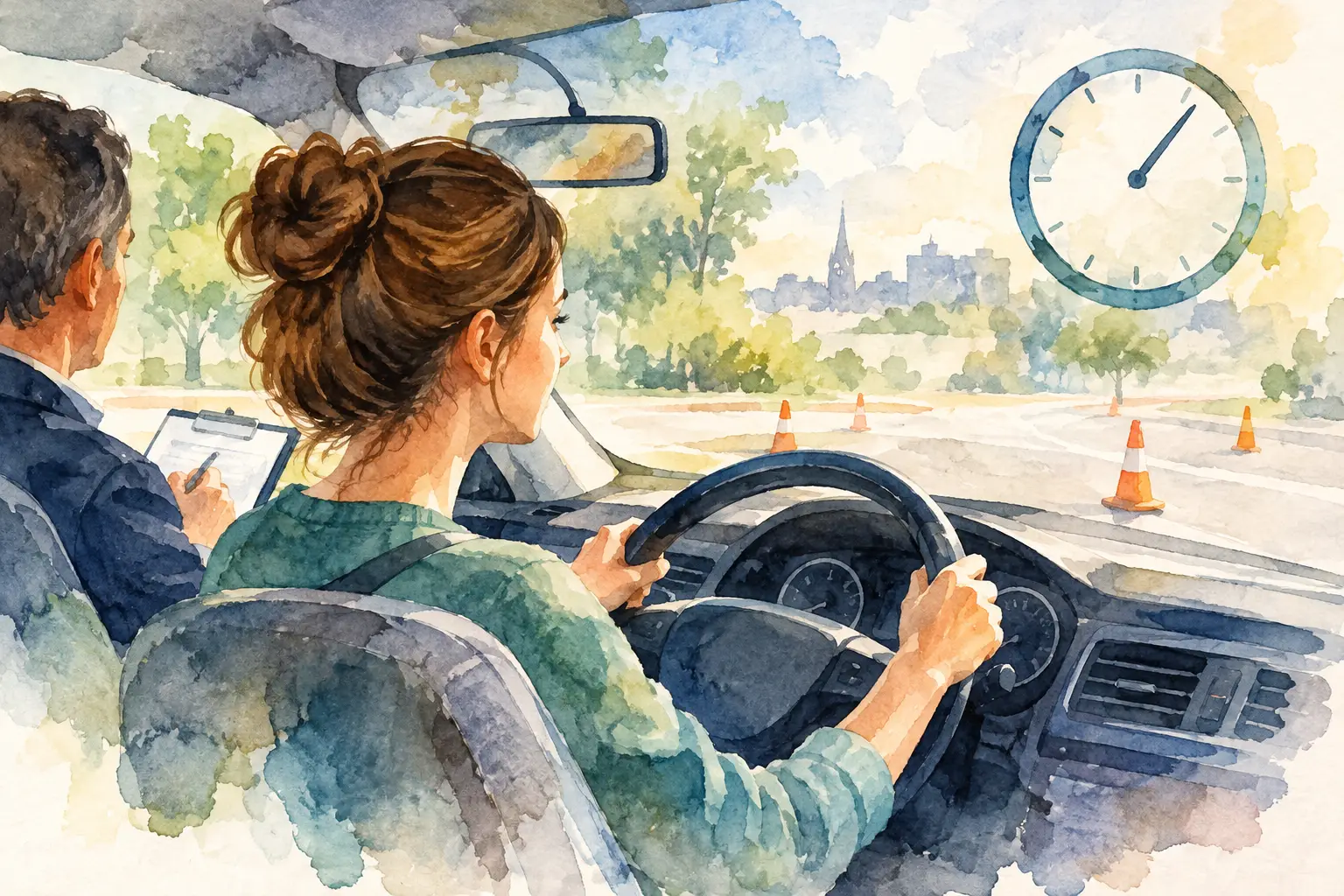 Hoe lang duurt rijexamen? Reken op 55 minuten