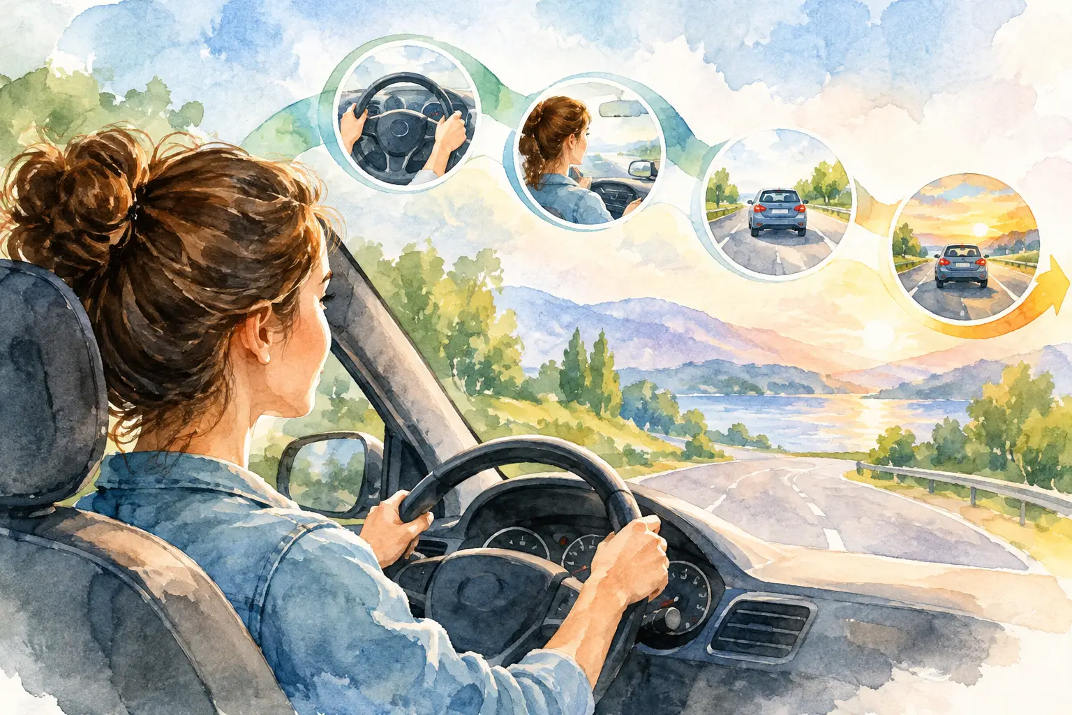 Zelfstandig leren rijden in duidelijke stappen